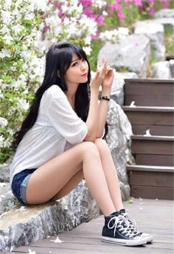 在富庄工作的妻子